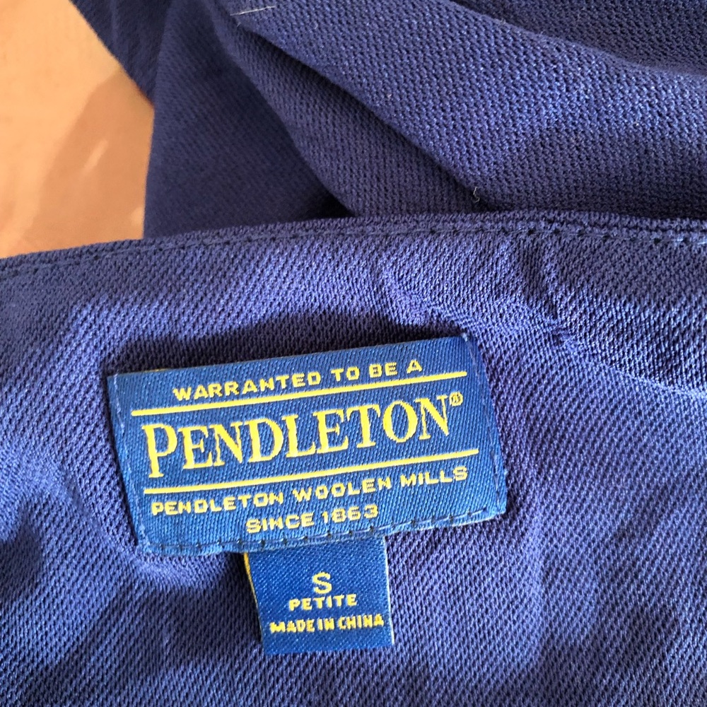 Pendleton Blue Top - image 4
